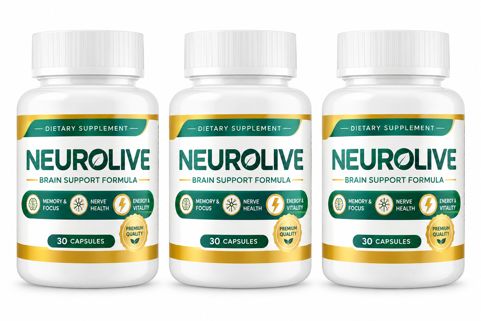 NeuroLive 3 bottles